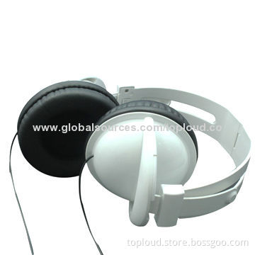 Foldable Headset for Call Center with Speaker, 1.5m Cable, Noise-cancelling Function